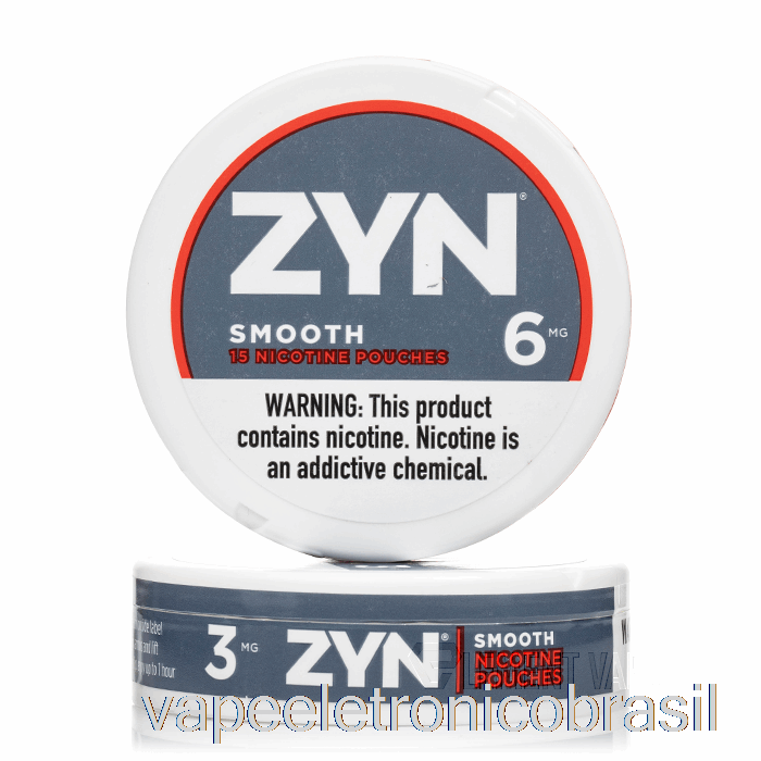 Bolsas Vape Recarregável Zyn Nicotina - Suave 3mg (pacote Com 5)